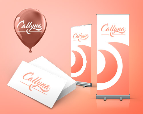 Projekt eleganckiego logo dla firmy – pościel dziecięca Callyna