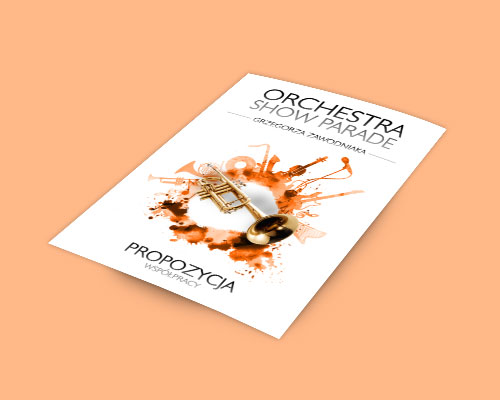 Grafika promocyjna oferty – Orchestra Show Parade