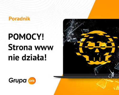 Strona www nie działa – pomocy! Poradnik