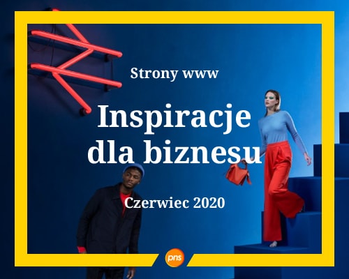 Inspiracje stron internetowych dla biznesu. Czerwiec 2020