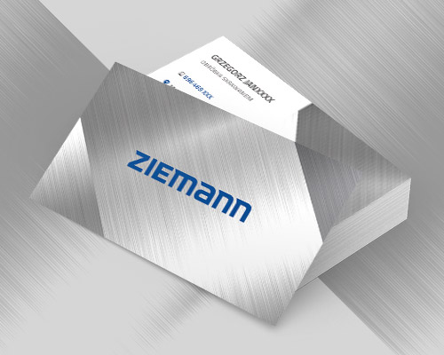 Wizytówki dla firmy – Ziemann