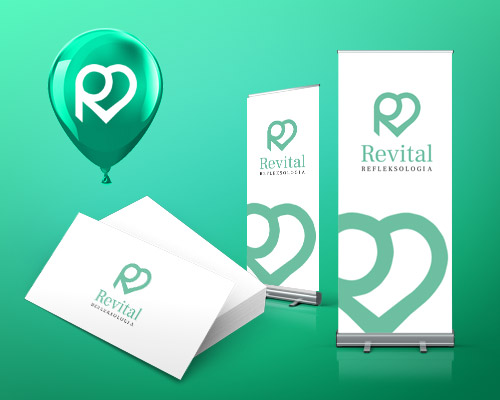 Projekt logo dla firmy – Revital Refleksologia