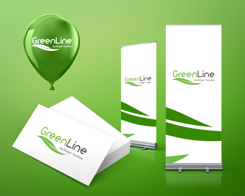 Projekt logo dla firmy produkcyjnej – Green Line