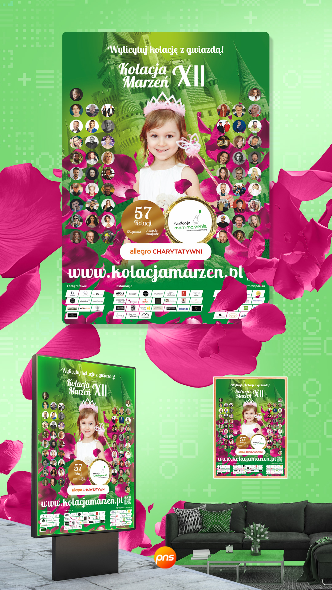 Plakat Reklamowy Wydarzenia Kolecja Marzen 2025 Fundacja Mam Marzenie