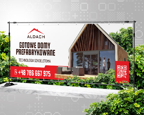 Projektowanie Banerow Reklamowych Dla Firm Aldach Domy Fabrykowane Projekt Pns