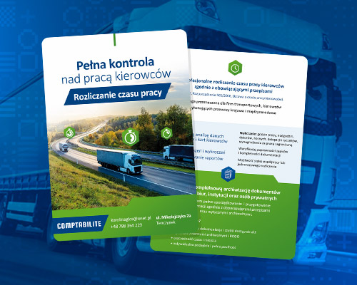 Ulotki Reklamowe A5 Leogistyka Czas Pracy Kierowcow Projekt Grupapns Min