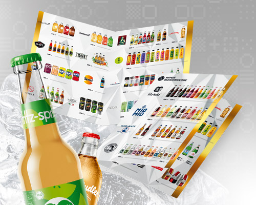 Ulotki Reklamowe Skladane Folder Drinki Alkohole Napoje Hurt Reklama Pns